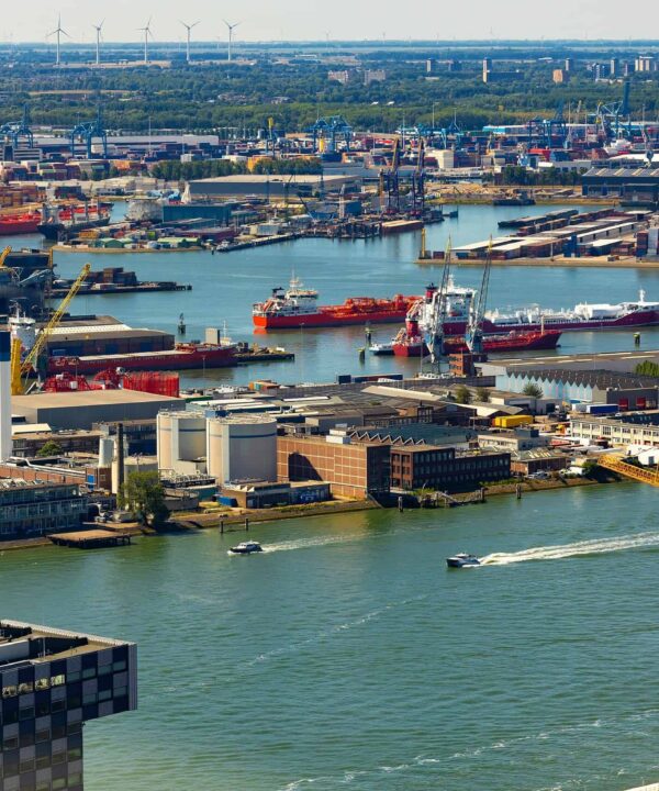 Aerial,View,Of,Rotterdam,Seaport,Territory,Overlooking,Docks,And,Harbour-basins Aerial,View,Of,Rotterdam,Seaport,Territory,Overlooking,Docks,And,Harbour-basins