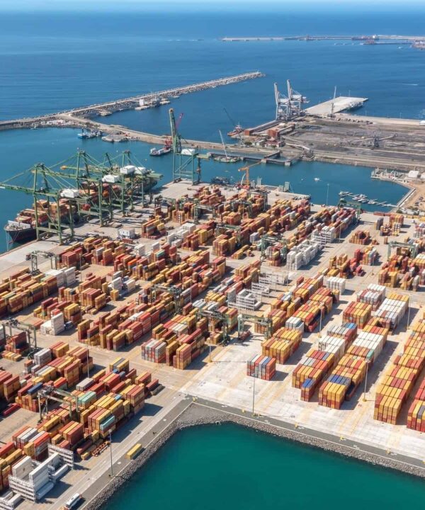 Aerial,View,Of,Container,Cargo,Terminal,Of,Commercial,Port,,Business Aerial,View,Of,Container,Cargo,Terminal,Of,Commercial,Port,,Business
