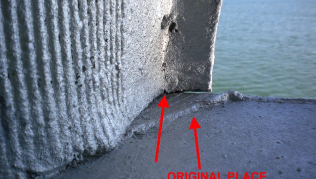 WELD A CRACK ON GANGWAY