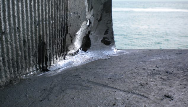 WELD A CRACK ON GANGWAY