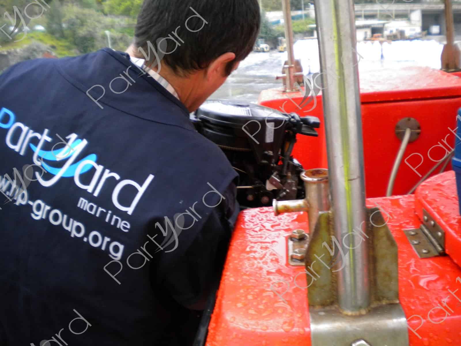 Rescue Boat Engine Mercury 25hp PartYard