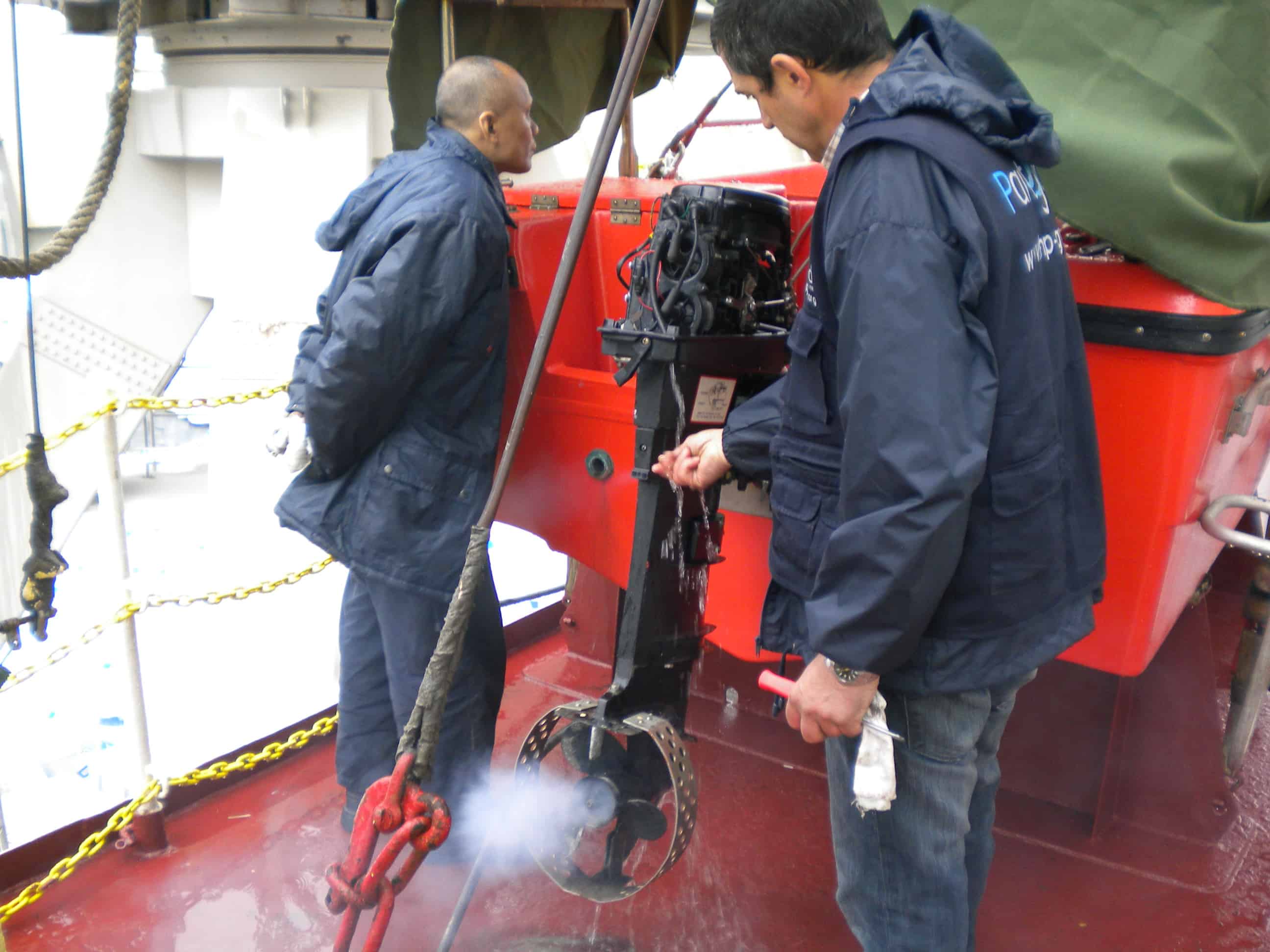 Rescue Boat Engine Mercury 25hp PartYard