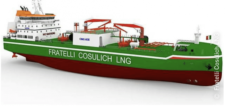 SCHOTTEL to supply propulsion systems for new Italian LNG bunkering vessel