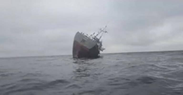 Estonian cargoship Helt sunk in Odesa