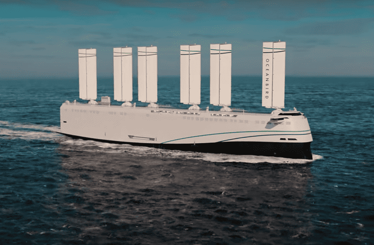 Oceanbird Unveils Boldly Finalized Design for World’s First Wind-Powered RoRo Vessel