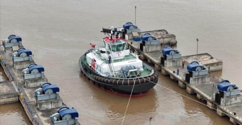 DAMEN ELECTRIC TUG FOR ANTWERP