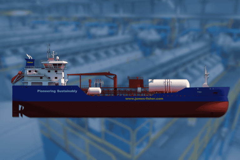 Wärtsilä to Equip James Fisher Newbuilds with Dual-Fuel Engines