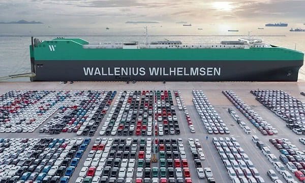 Wallenius Wilhelmsen largest car carrier.dd6b59