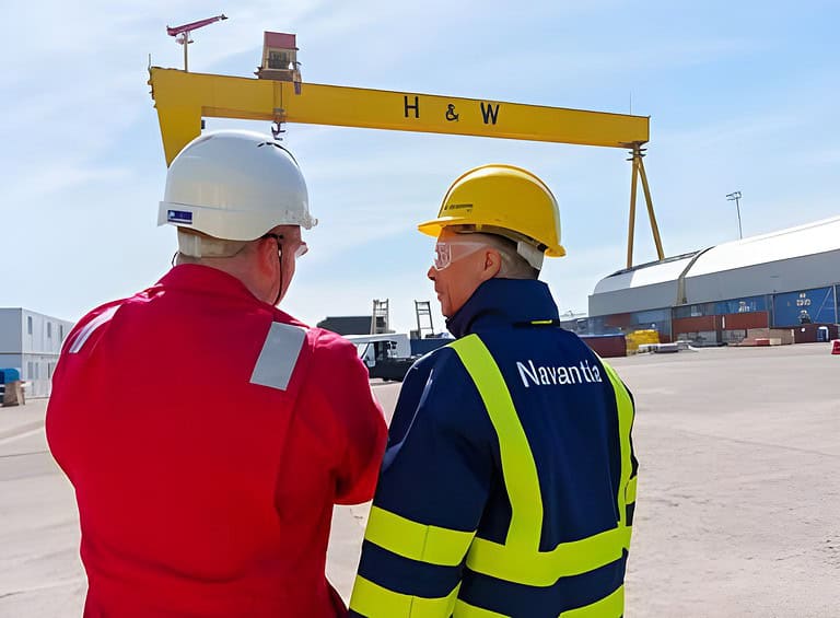 Navantia Completes Acquisition of Harland & Wolff Facilities