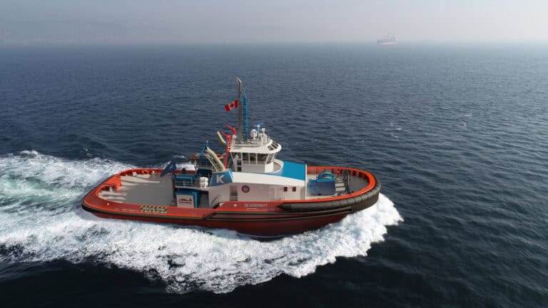 SCHOTTEL Powers First Methanol-Fueled Hybrid Escort Tugs for KOTUG Canada