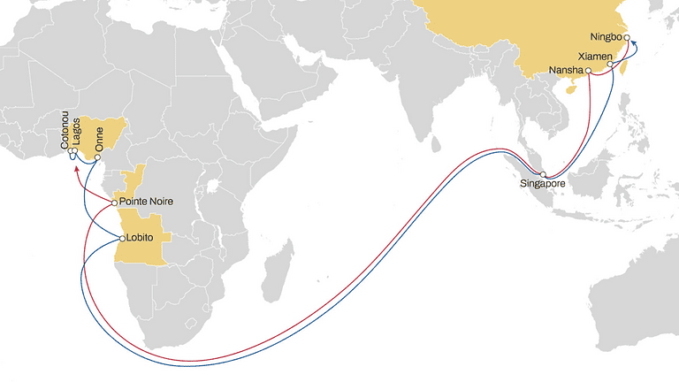 MSC Introduces New Direct Shipping Service From Asia to West Africa